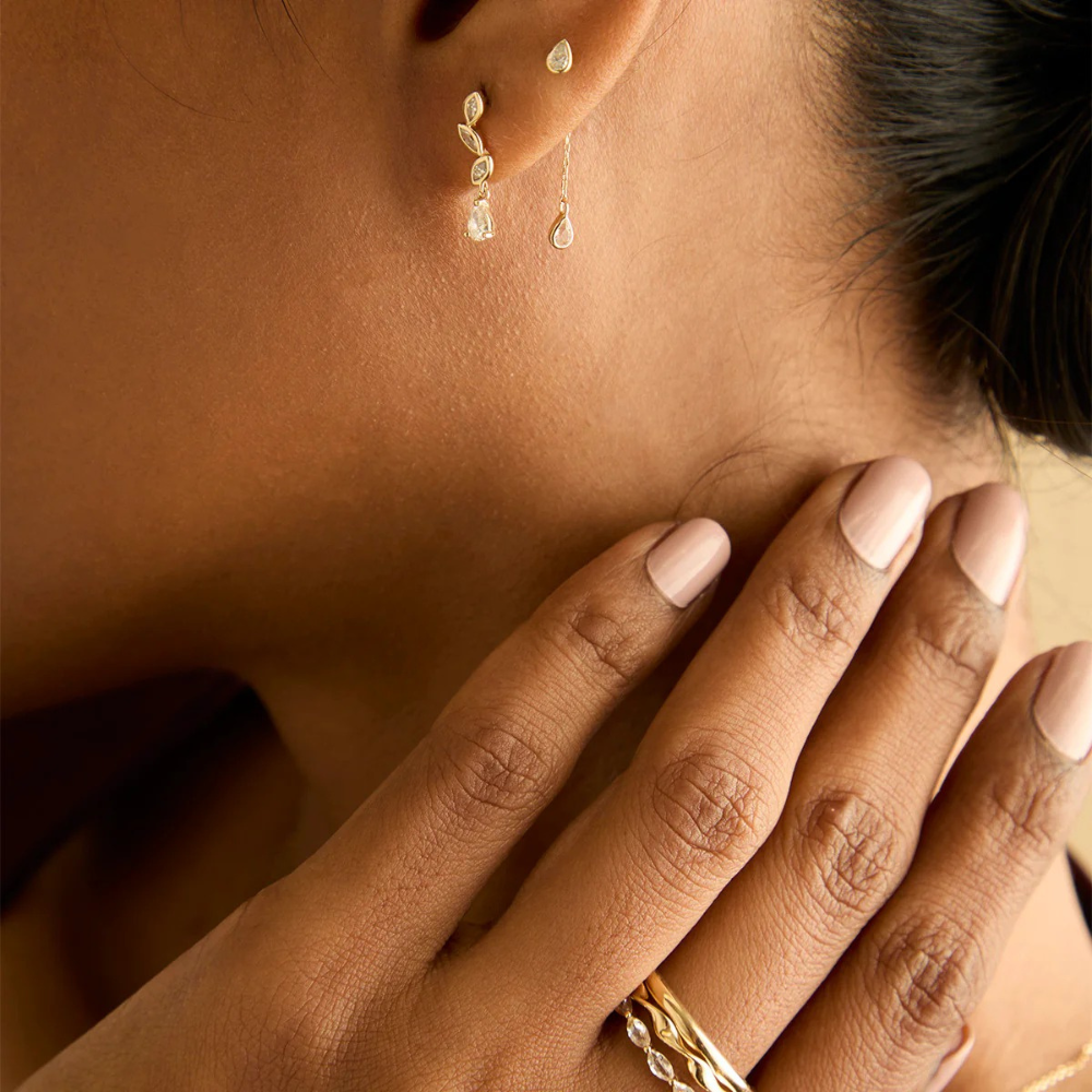 Tessa Vermeil Earrings